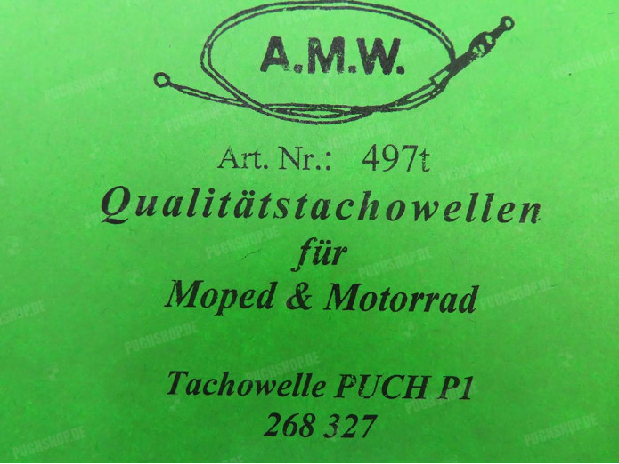 Bowdenzug Puch P1 Tachowelle A.M.W. 